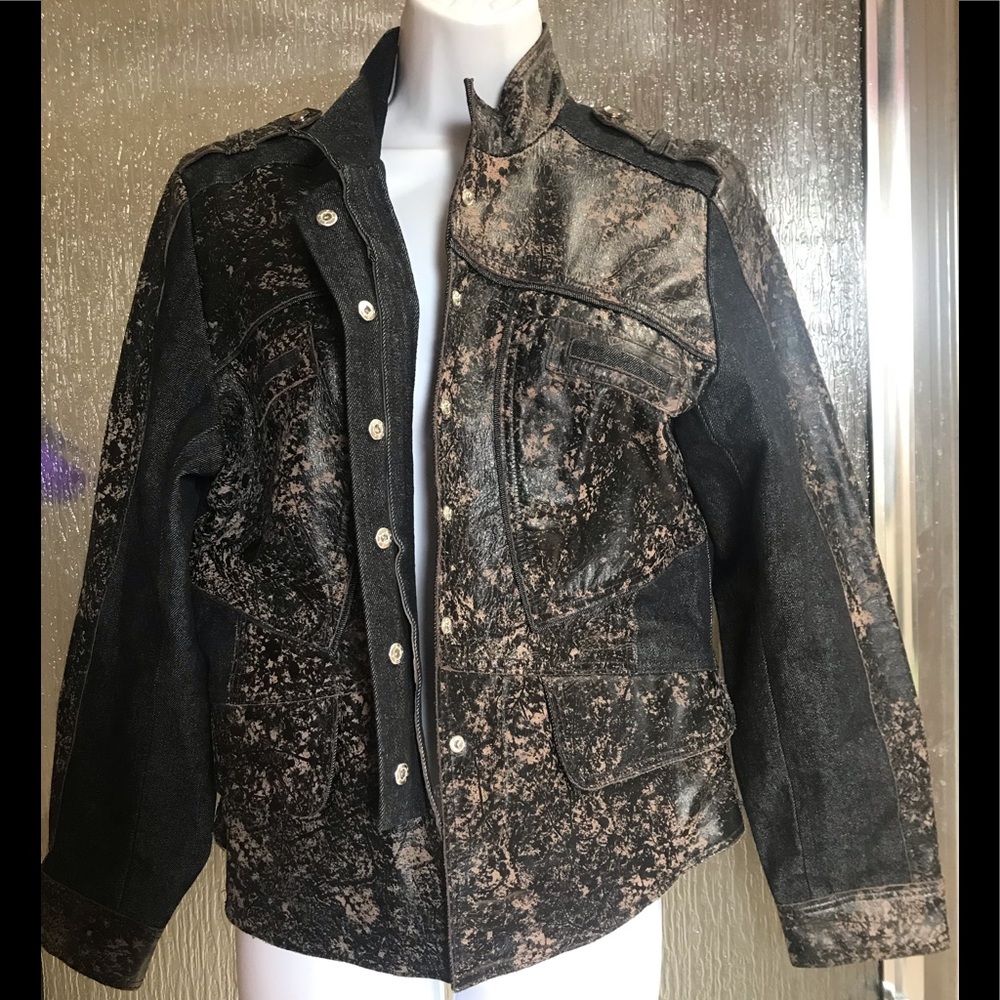Leather & Denim Jacket
